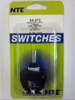 Bat Handle Toggle Switch DPDT (On)-Off-(On) 125V 15A