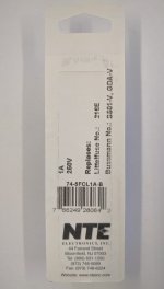 1 Amp (GDA-V) Axial Ceramic Fuse (5Pk) Fast Acting 5x20mm