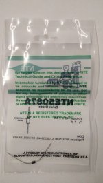 NTE5087A Zener Diode 43.0V 1W, DO-41/DO-15 (2Pk)