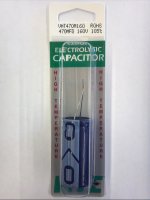 470uf 160V 105°C Radial Lead Electrolytic Capacitor