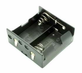 2 "D" Battery Holder (Solder Lug)
