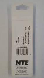 10 Amp (MDL) Glass Fuse (5Pk) Slow Blow 6x30mm