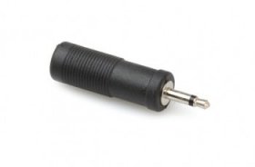Adaptor 1/4in TS to 3.5mm TS