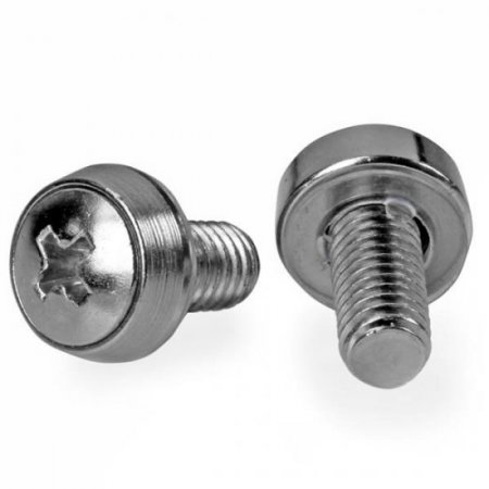 50 Pkg M6 Mounting Screws for Server Rack Cabinet