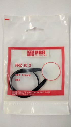 FRZ10.2 Flat Rubber Belt 10.2" IC, .18" CS, .031" Wall Thickness