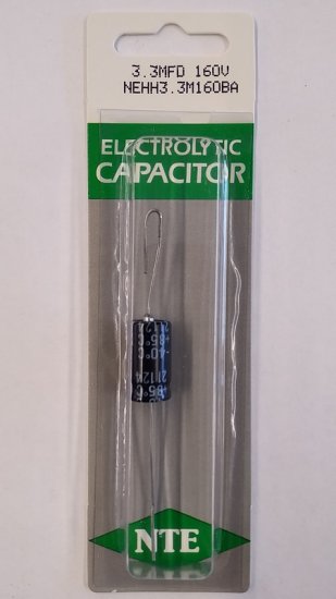3.3uf 160V Axial Lead Electrolytic Capacitor