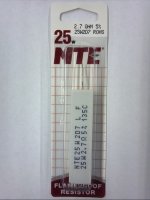 2.7 Ohm 25W Cermet Power Wirewound Resistor 5% Tolerance