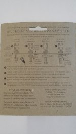Firestik Dome Mount w/ K-4 Stud (3/8"x24)