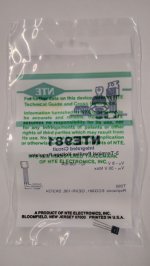 NTE981 IC, Positive 3 Terminal Voltage Regulator, 8V 100mA, TO92