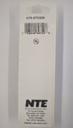 Disc Thermostat 230°F/110°C 15A 125V Open on Rise NTE