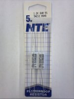 1.2K Ohm 5W Cerment Power Wirewound Resistor (2Pk) 5% Tolerance