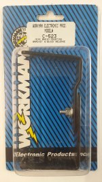 Adjustable Radio Mounting Bracket (3-1/2" to 4-3/4") Black