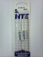 0.39 Ohm 5W Cerment Power Wirewound Resistor (2Pk) 5% Tolerance