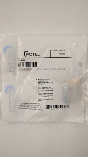 PCTEL/Maxrad - 3/4" NMO Type Replacement Mount