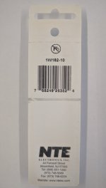 620 Ohm 1 Watt Metal Oxide Film Resistor (10Pk) 2% Tolerance