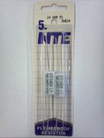 0.24 Ohm 5W Cerment Power Wirewound Resistor (2Pk) 5% Tolerance