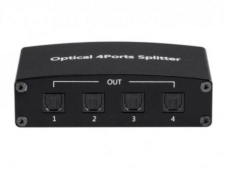 Toslink® S/PDIF 1x4 Splitter