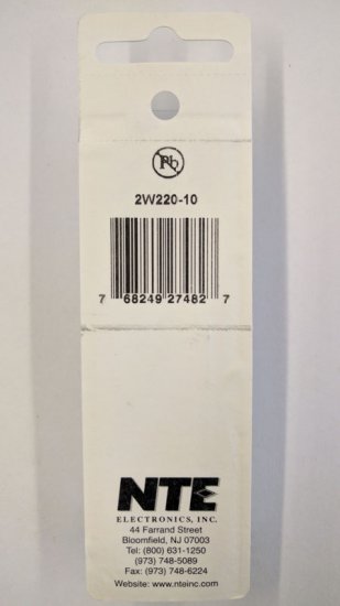 2.0K Ohm 2 Watt Metal Oxide Film Resistor (10Pk) 2% Tolerance