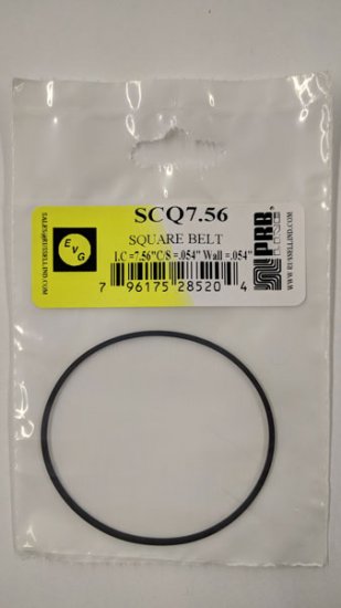 SCQ7.56 Square Belt 7.563\" IC, .054\" CS, .054\" Wall Thickness