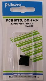 Size M 5.5/2.1mm Coaxial DC Power Jack PC Mount