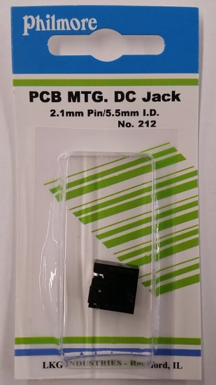 Size M 5.5/2.1mm Coaxial DC Power Jack PC Mount