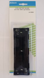6 "C" Battery Holder (Solder Lug) 9V