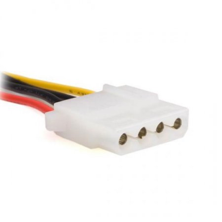 SATA to LP4 Power Cable Adapter with 2 Additional LP4