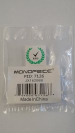 (2.5mm) 3/32" Stereo Jack to (3.5mm) 1/8" Stereo Plug (Gold)