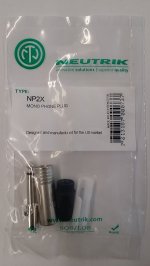Neutrik NP2X 1/4" Prof. Phone Plug 2 Pole Nickel Contacts/Shell