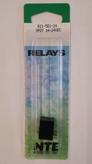 Relay SPDT 1A 24VDC PC Board Mount