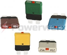 10A Resettable ATC Style Circuit Breaker, Type III