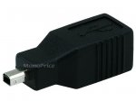 USB 2.0 B Female/Mini 4 pin (B4) Male Adapter
