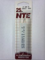15 Ohm 25W Cermet Power Wirewound Resistor 5% Tolerance