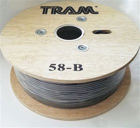 RG-58A/U Tramflex Coaxial Cable 200Ft Spool