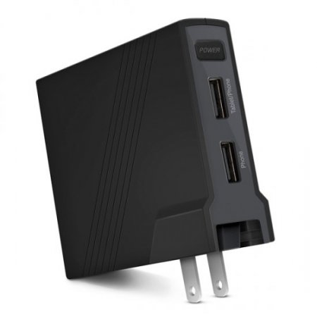 Naztech SOLO Portable Battery + Wall Charger (5200mah)