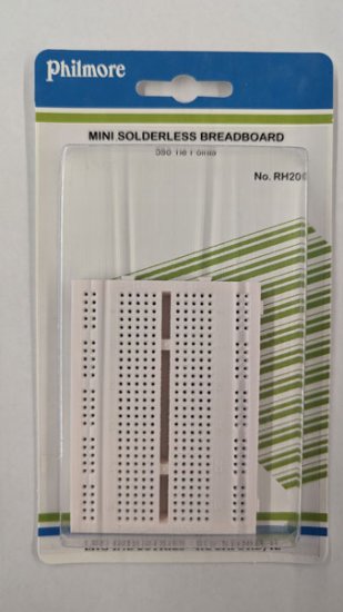 Mini Solderless Breadboard 390 Tie Points