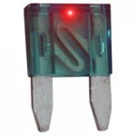 30 Amp Green (ATM) Lighted Mini-Blade Fuse 32V (5Pk) Fast Acting