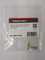 Original 2 Pin Power Connector for VHF/UHF - Power Source Side