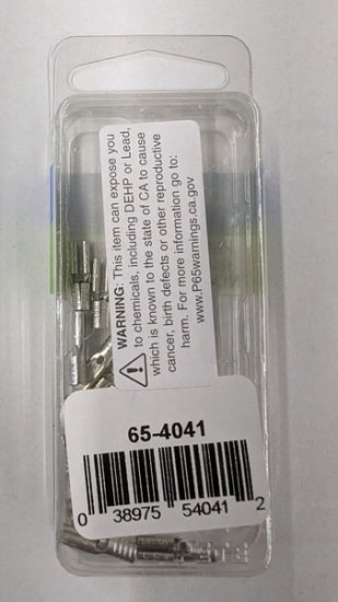 Quick Connect Female Non-Insulated 16-14Awg 0.110" (15Pk)