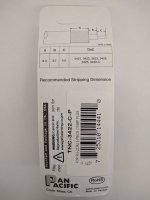 TNC Plug 3-Piece Crimp RG-223 (RG58A/U)