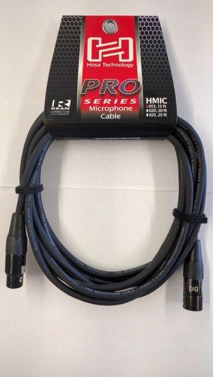15Ft Pro Microphone Cable REAN XLR3F to XLR3M