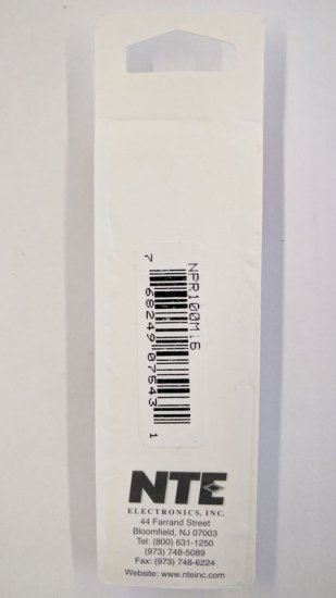 100uf 16V Non-Polar Radial Lead Electrolytic Capacitor