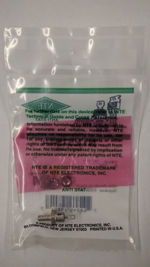 NTE5194A Zener Diode 18.0V 10W, DO-4 Anode Case