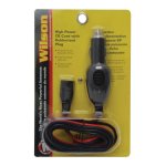 6Ft, 3 Pin, 14Awg CB Power Cord w/15 AMP Fuse Lighter Plug