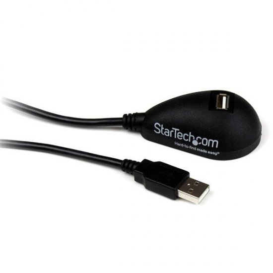 5ft Desktop USB Extension Cable - A Male to A Female