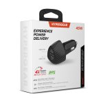 25W USB-C & 20W USB-C Car Charger with PD/PPS - Black