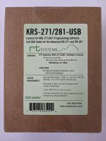 KRS-271 Programming Software/USB-K5D Cable Kenwood TM-281/281