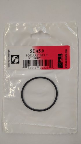 SCA5.0 Square Belt 5.0" IC, .075" CS, .075" Wall Thickness