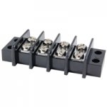 4-Pole 25Amp 300V Dual Row Terminal Block 11mm Pitch