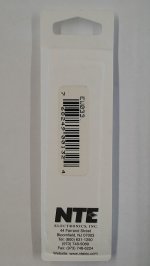 33 Ohm, 1/8W, 2% Metal Film Flameproof Resistor (6Pk)